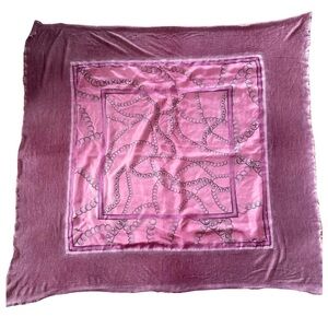 Avant Toi Cashmere and Silk Equestrian Large Foulard Scarf
